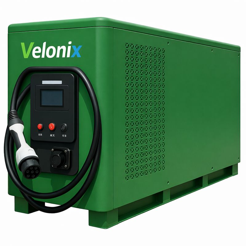 100kwh/90kw mobile ev charge station