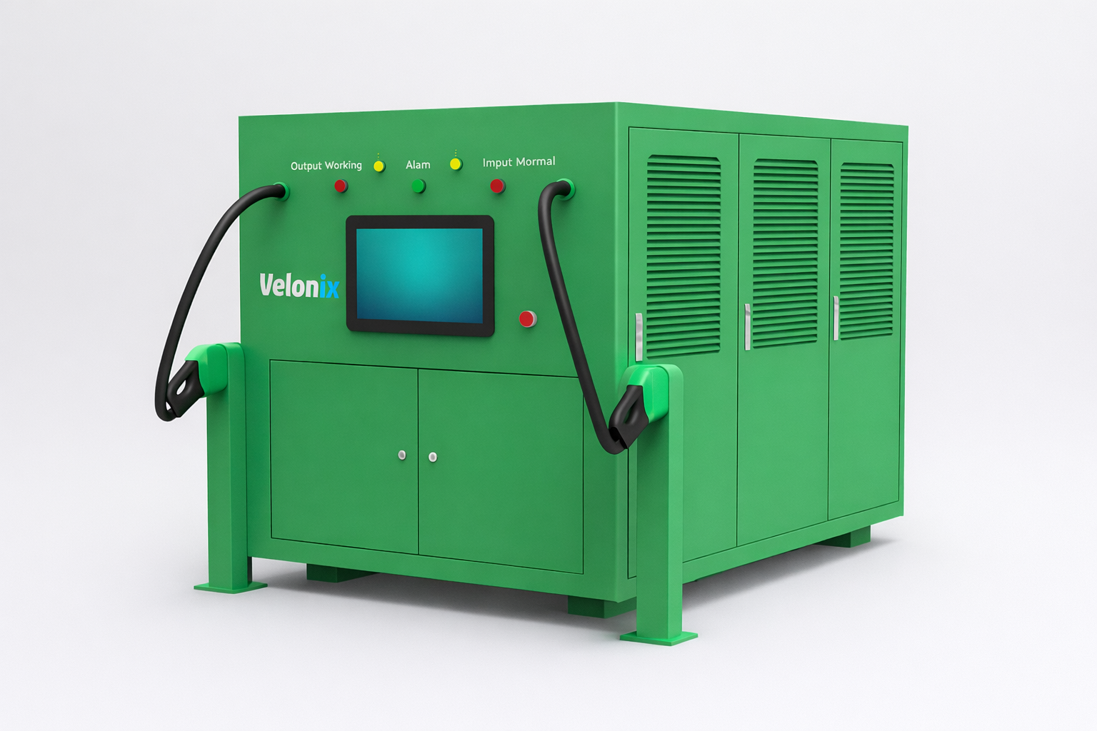 200kwh/120kw mobile ev charge station