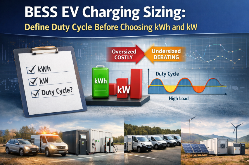 BESS EV Charging Sizing: 
